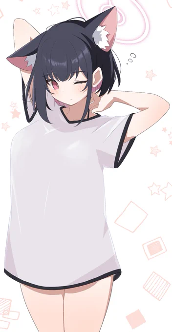 寝起きカズサ#ブルアカ 