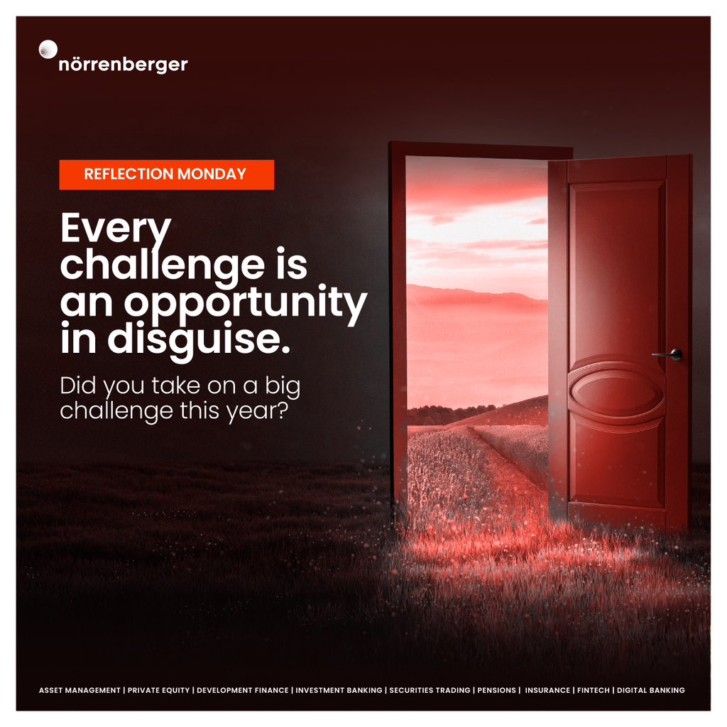 Norrenberger's tweet photo. It’s reflection Monday
Look back at your year and think about the times you took on a big challenge or risk.

Can you think of any?

#reflectionmonday #mondaymotivation #norrenberger https://t.co/Svx76rqYKu