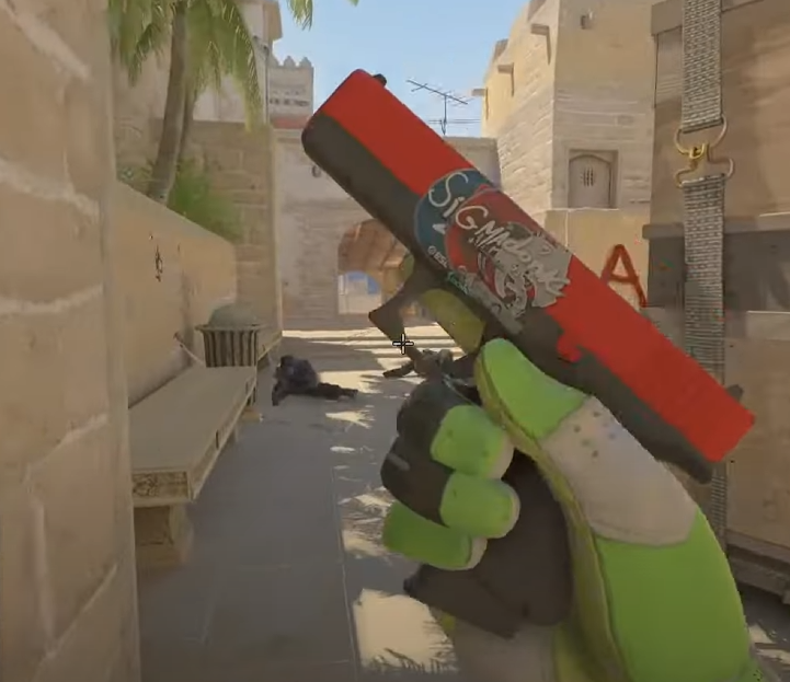 donk and broky had some interesting sticker crafts in PGL Shanghai Major 😂😁