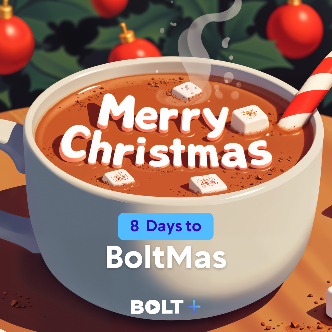 boltplus's tweet photo. ❄️8 Days to Go!

📅Day 5 of #Boltmas has arrived...

✨Today's theme...
☕️🍵Post a picture of your favourite Christmas drink (hot chocolate, egg nog etc.)

⚡️Make sure to post it on https://t.co/r7SN5xj9zc home page and on the BoltOS Discord with either a link or a screenshot of the post and you will get a spot on the Wheel of Names to stand a chance at winning one of the 12 daily prizes!

🔗Link to the Discord channel to share your post - https://t.co/9OWJIfw30e 

🤞Good luck & most importantly, have fun!