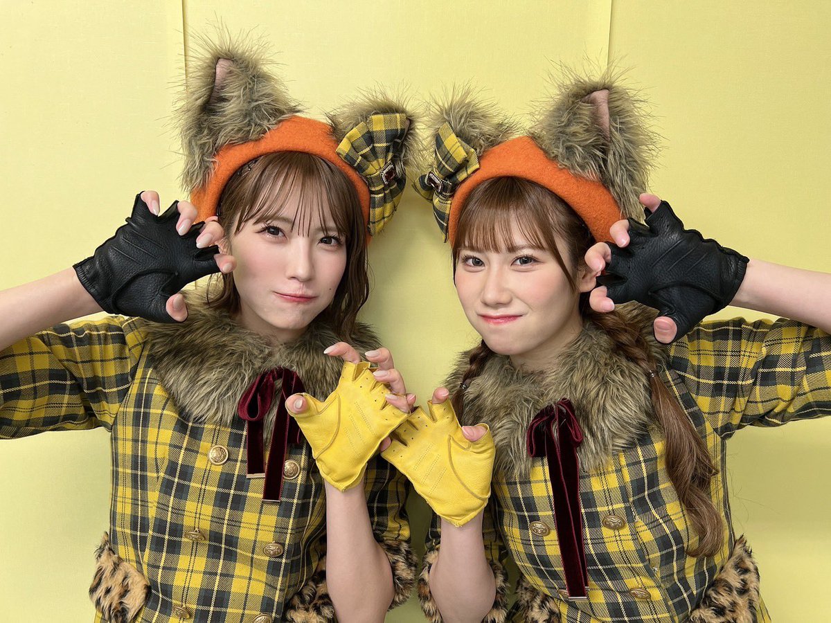 yuumi_1012's tweet photo. 師範WEEK2日目
#Nship公演 ありがとうございます🚢💛
今日は、ユニットシャッフルで
ゆうこじで狼とプライドをしたよ🐺❤️💜
念願の狼とプライド出来てとっても
楽しかった🥰
(ゆうこじが1番可愛いよー!❤️💜)
皆さんの感想聞かせてねー!!!!
明日は、#Npride公演 が帰ってきます!
宜しくお願いします💜