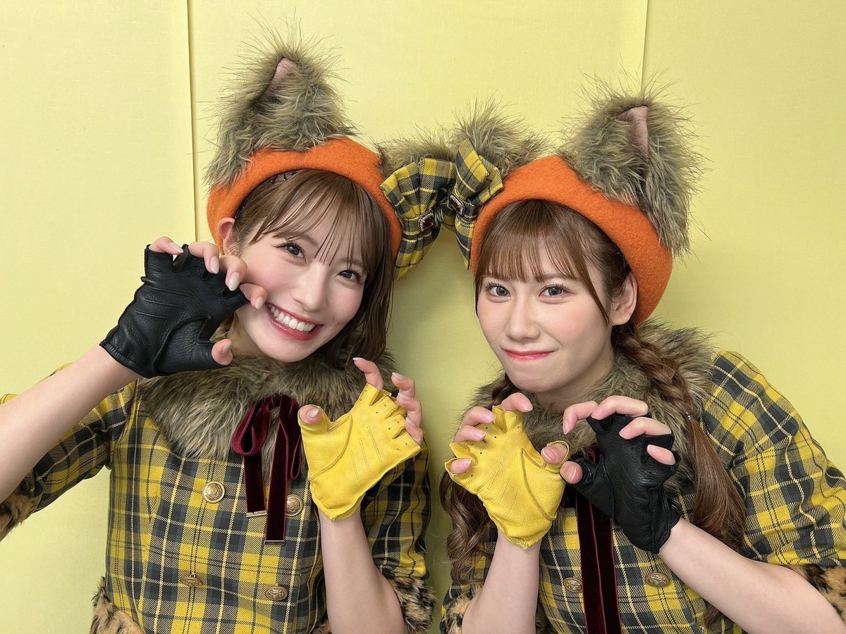 yuumi_1012's tweet photo. 師範WEEK2日目
#Nship公演 ありがとうございます🚢💛
今日は、ユニットシャッフルで
ゆうこじで狼とプライドをしたよ🐺❤️💜
念願の狼とプライド出来てとっても
楽しかった🥰
(ゆうこじが1番可愛いよー!❤️💜)
皆さんの感想聞かせてねー!!!!
明日は、#Npride公演 が帰ってきます!
宜しくお願いします💜