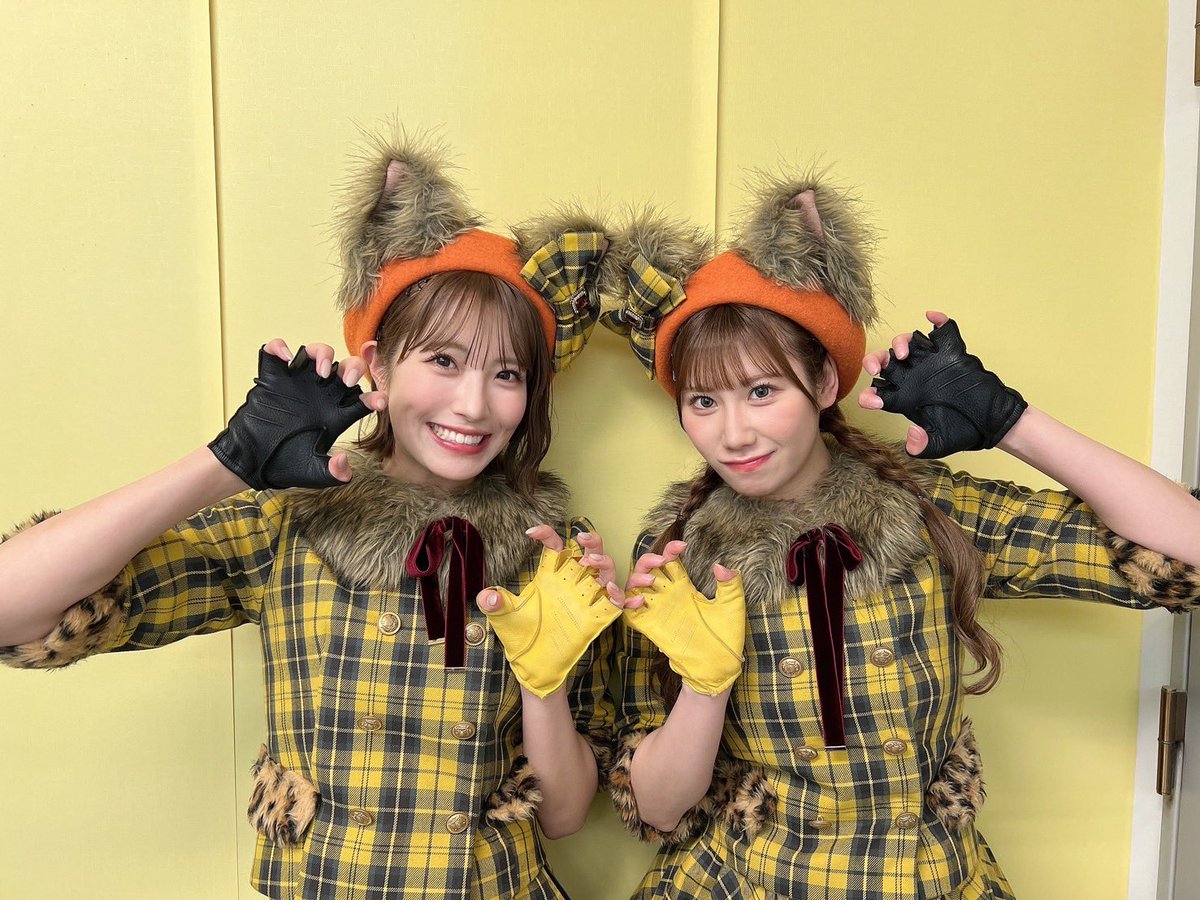 yuumi_1012's tweet photo. 師範WEEK2日目
#Nship公演 ありがとうございます🚢💛
今日は、ユニットシャッフルで
ゆうこじで狼とプライドをしたよ🐺❤️💜
念願の狼とプライド出来てとっても
楽しかった🥰
(ゆうこじが1番可愛いよー!❤️💜)
皆さんの感想聞かせてねー!!!!
明日は、#Npride公演 が帰ってきます!
宜しくお願いします💜