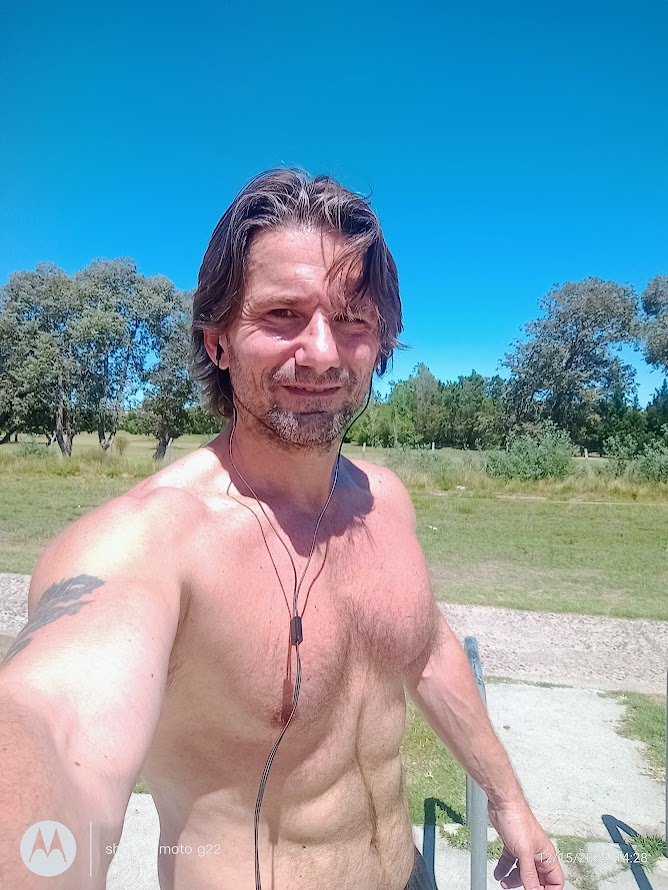 A veces toca salir a ejercitarse...