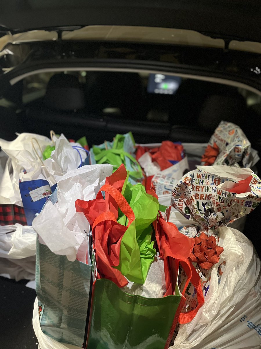 It’s the giving part for me!  Shout out to my amazing family. We went on our adopt and shop weekend for Christmas providers! #TheStonegateWay