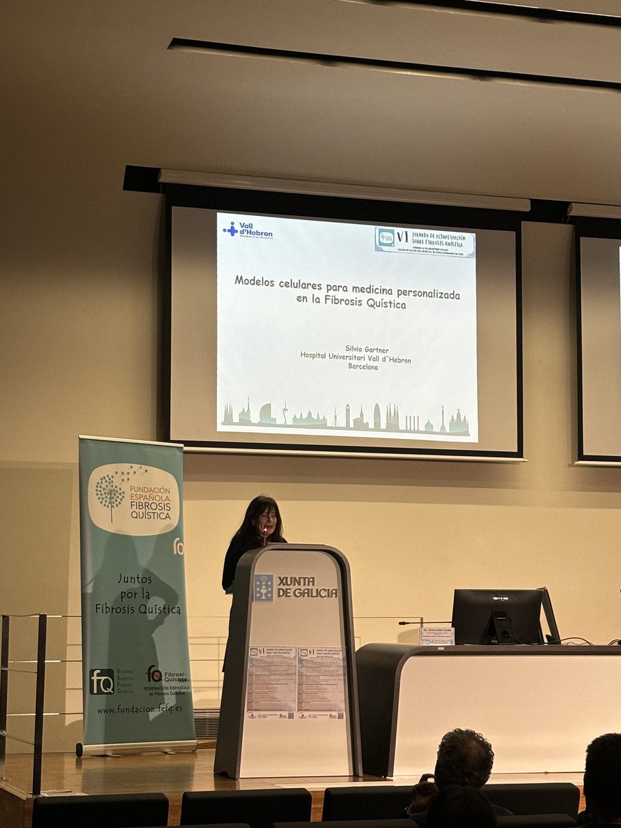 FundEFQ's tweet photo. 📅 El pasado 13 de diciembre, se celebró la VI Jornada de Actualización en Fibrosis Quística organizada por la Fundación Española de Fibrosis Quística en el Hospital Álvaro Cunqueiro de Vigo. Gracias a los ponentes y asistentes, tanto presenciales como online. https://t.co/N3aBMY6k7z