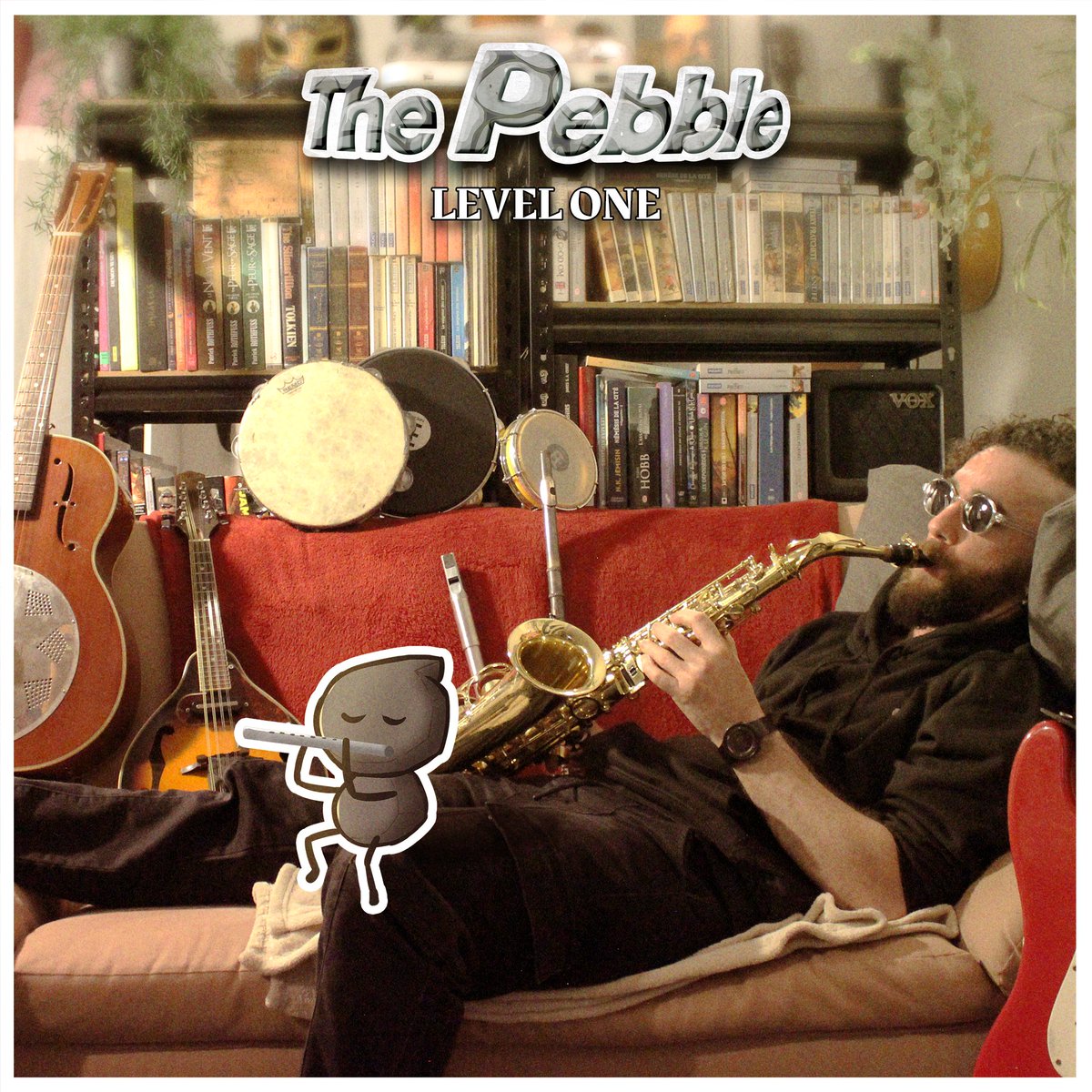Level One is here ! VGM covers, Songwriting, Hard grooves and more !
Another year of work. Another self produced album. Premiering tonight. 
Buy it : thepebbleremicabrera.bandcamp.com/album/level-one
Stream it : youtu.be/XRixf_jdkgY

Artwork by <a href="/remi_escamilla/">Rémi Escamilla</a>