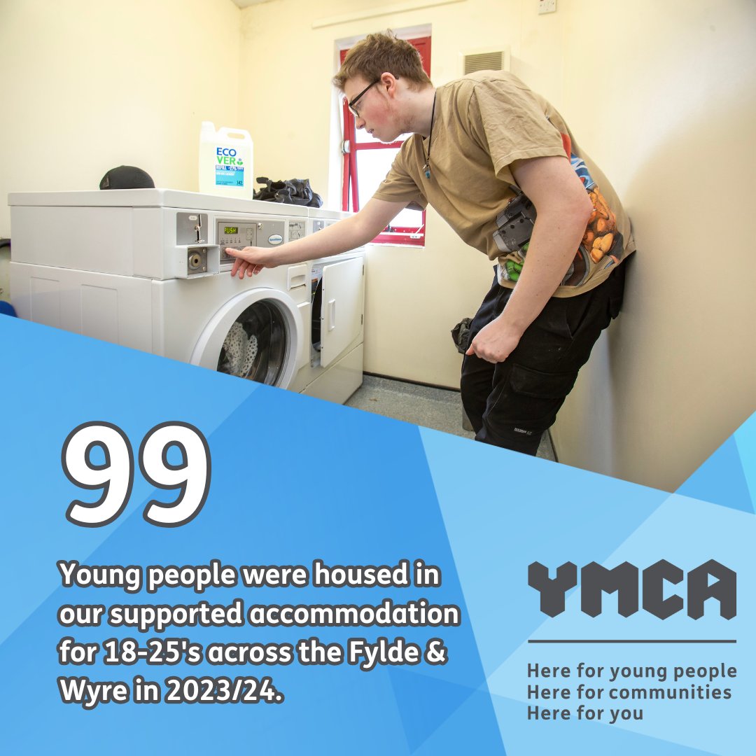 🏠YMCA Fylde Coast believes every young person deserves a safe and secure place to call home.

We're proud to provide young people with the stability they need to thrive.

Together, we’re creating a positive impact for young people and our communities.🌟

#YMCA #SupportedHousing