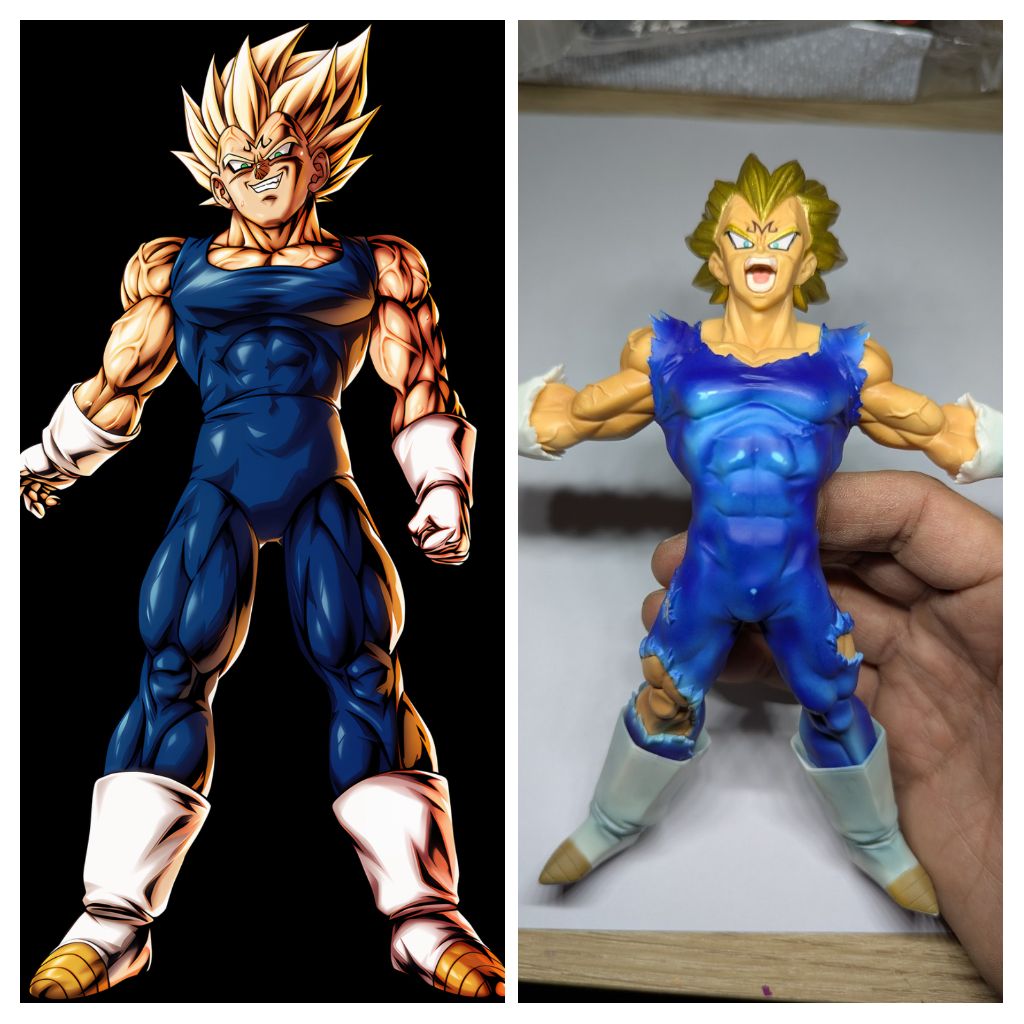 Graphigaut's tweet image. Les fans de #DBLegends vous pensez quoi de l&apos;idée d&apos;un p&apos;tit Majin Vegeta Ultra version figurine en repaint ?
Une première pour moi, je test le truc 😁
Aux bros @FitzAdri @Blastz_off @ZarakiYT hésitez pas à faire tourner si certains veulent suivre l&apos;avancement 
#DragonBall
