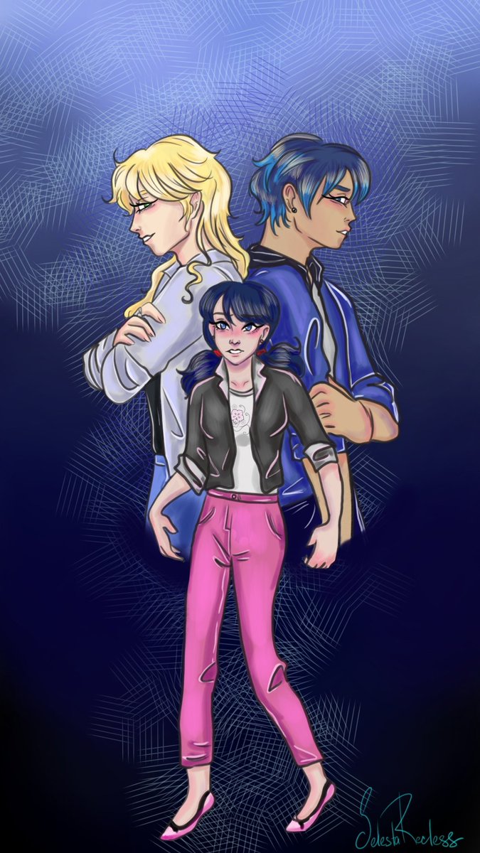 ReclessSelesta's tweet photo. Unplanned art based on Lady Bug❤
#SelestaRecless #Lukadrian #lukadrien #LadyBag #fanart #AdrianAgreste #Luka https://t.co/Wt4gajtAI4
