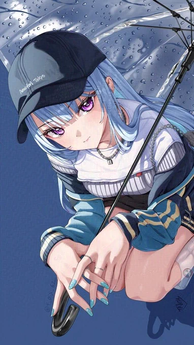 Nemurimachi様「Amefuri Tokyo」MVイラスト担当させていただきました!よろしくお願いいたします 