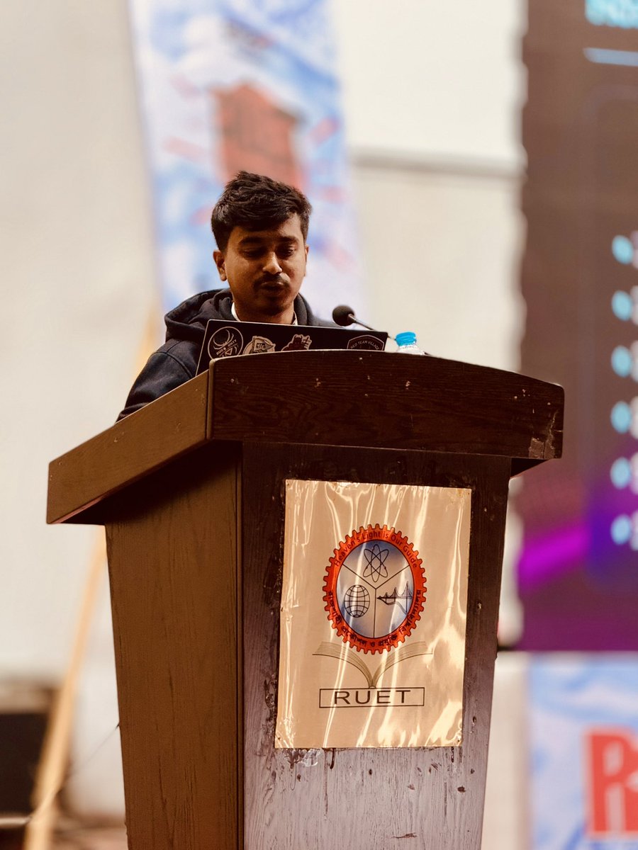 0xadik's tweet photo. Speaking on "The Ultimate Blueprint for Account Takeover"
Conference organized by RUET Cyber Security Club
#cybersecurity #bugbounty #bugbountytips #Error_squad https://t.co/g5gEJcsInk