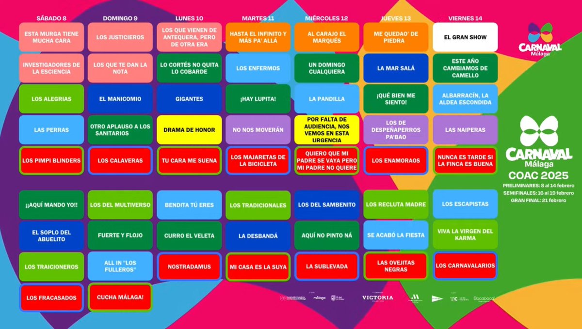 El próximo domingo 9 de febrero estrenamos "CUCHA MÁLAGA!"