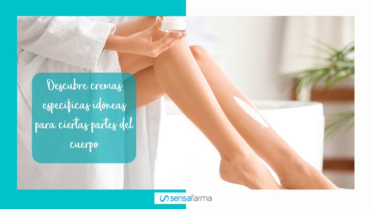 Si existen cremas #hidratantes 🧴 formuladas específicamente para determinadas partes del cuerpo, ¿por qué usar la misma para todo? 🤲💋😶 Descubre aquí las mejores opciones 👌 blog.sensafarma.es/como-hidratar-…

#cercadeti