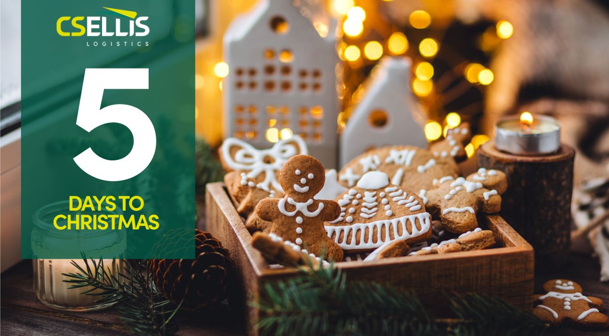 5 Days to Christmas:  Forgot a present? Just bake a batch of cookies, slap a ribbon on them,  and call them "artisan homemade gifts." 
csellis.co.uk