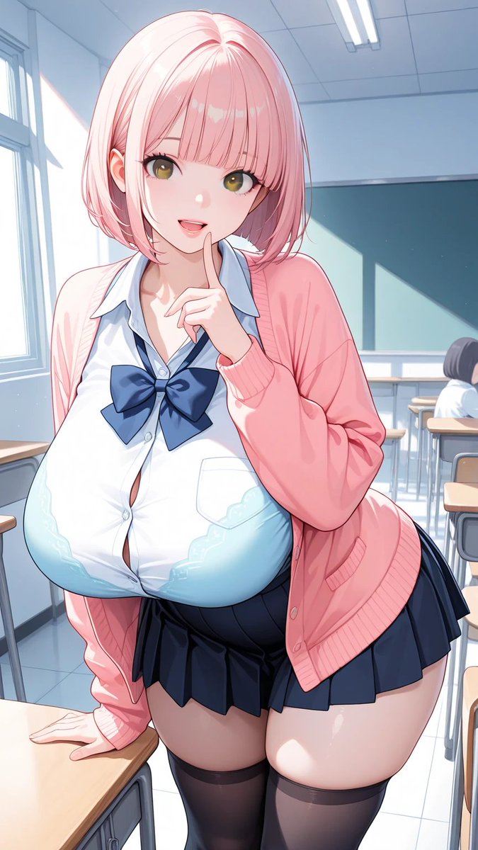 oumeAIart's tweet photo. 4人目はぴんくちゃん！
作る前から名前は決まってましたw
一番好きな髪型ですね！

#AIart #AIイラスト https://t.co/0muz7zDslH