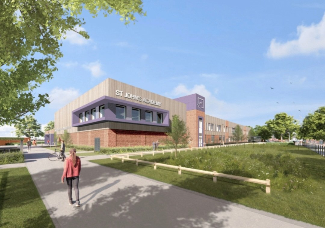 LabFXLtd's tweet image. Great news for the team, having been selected by Bouygues to be their FF&amp;amp;E partner for the new St John&apos;s Academy scheme. A £28m new build project in Grove, Oxfordshire. The fit out works will be c. Q4 2025. Onwards &amp;amp; Upwards..!