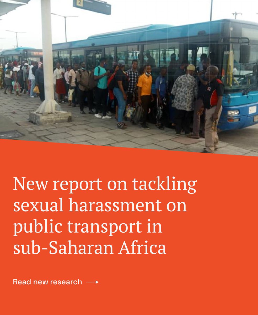 ❗️New #report launched on tackling #sexualharassment on #publictransport in sub-Saharan Africa. The #EMPOWER II project has delivered a ‘Train the Trainer’ approach to #capacitybuilding to accelerate the uptake of the #SHECANTool 👉
transport-links.com/hvt-publicatio…