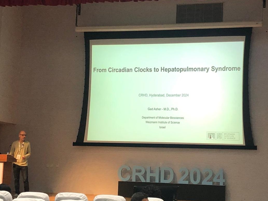 lab_asher's tweet image. Congratulations to Nitya @Nitya0602 for receiving the short talk prize at the Indian society for chronobiology meeting #CRHD2024!! We are so proud of you!!
