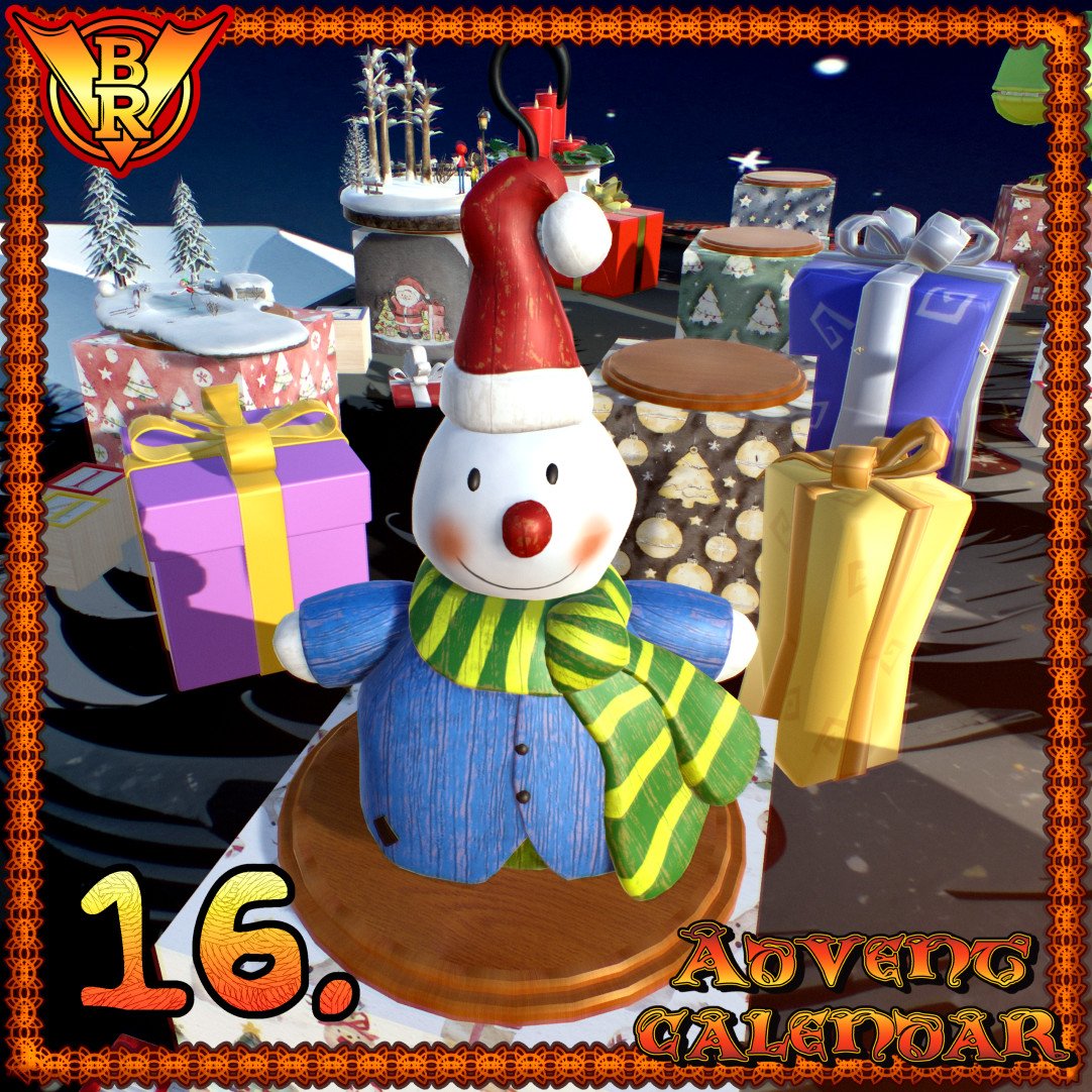 vbr_board_game's tweet photo. A cute snowman also always looks good as a tree decoration. https://t.co/J6rra3idiD