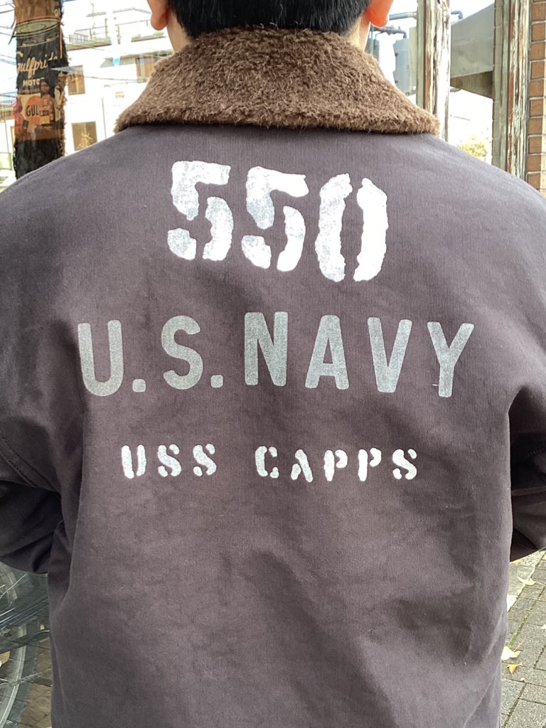 porkys_jeans's tweet photo. 入荷情報!
Colimbo「Observer Jacket 1st(N-1 WW2 Model)“USS Capps”」¥83600
Fog Blue
#porkys #ポーキーズ
#kyoto #京都
#アメカジ #円町
#入荷情報
#colimbo #コリンボ
#deckjacket #デッキジャケット https://t.co/doLtFK2ak4