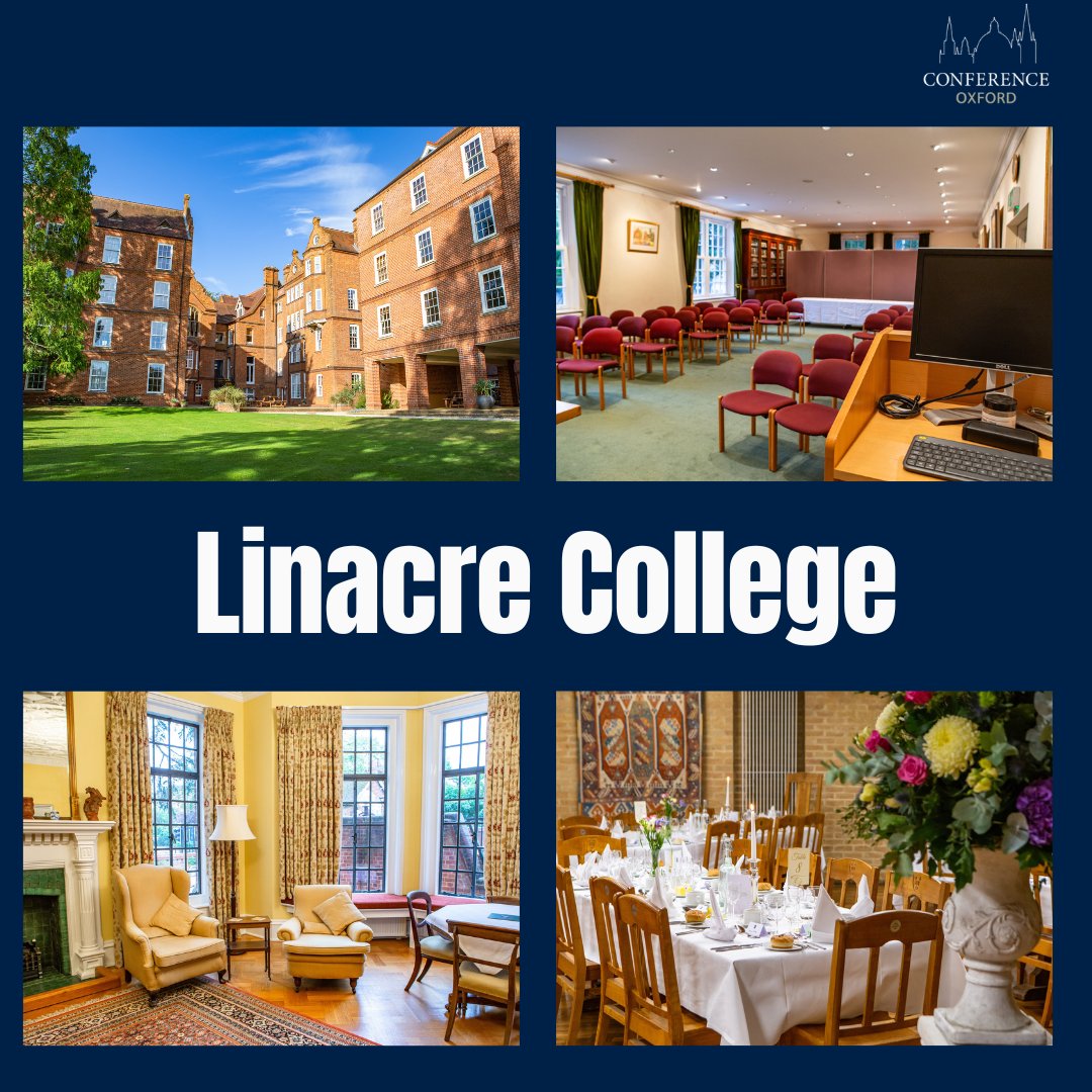 Whether you're planning a conference, seminar. workshop, dinner, or private party, Linacre College has a range of great spaces to suit your needs.💯
This venue offers 5 meeting spaces with capacity for up to 120 guests. 
Contact us today! #linkinbio

#oxford #oxfordvenues