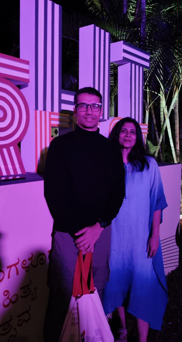 shinieantony's tweet photo. So @BlrLitFest  happened.
@exobjects @film_worm @anujamouli @madhavism @KiranManral @IrenosenOkojie @catinitaly 
@Kulpreetyadav @rashmikmenon @Parulsharma @mishtydoi #Jahnavibarua https://t.co/SHucoy2yex