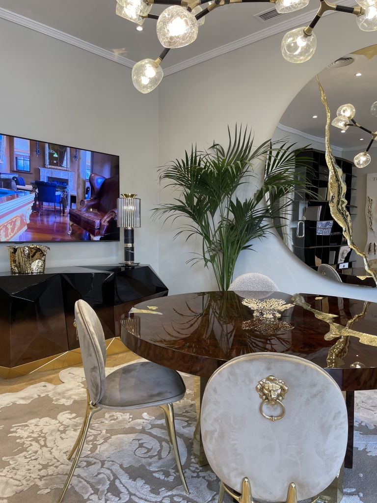 bocadolobo's tweet photo. Boca do Lobo unveils a stunning Monaco showroom!  In partnership with Treasures International &amp; Briallini, this exclusive space opened Sept 24, showcasing luxury, artistry, &amp; craftsmanship.  

Visit us for an unforgettable design experience! ✨

#bocadolobo #monacoshowroom https://t.co/URqyV0eajw