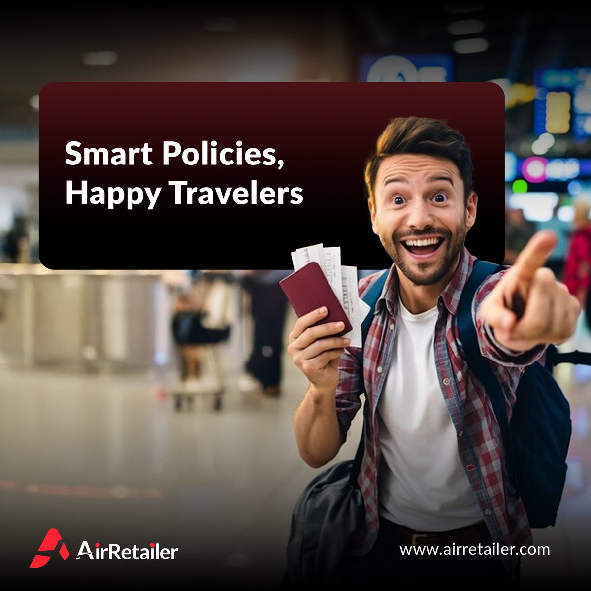 AirRetailer's tweet image. Struggling with employee compliance on travel expenses? With Airretailer, send real-time notifications about in-policy vs. out-of-policy spending and ensure policies remain relevant with dynamic updates. 
.
.
.
#AirRetailer #TravelExpense #DynamicUpdates #Policies #Compliance