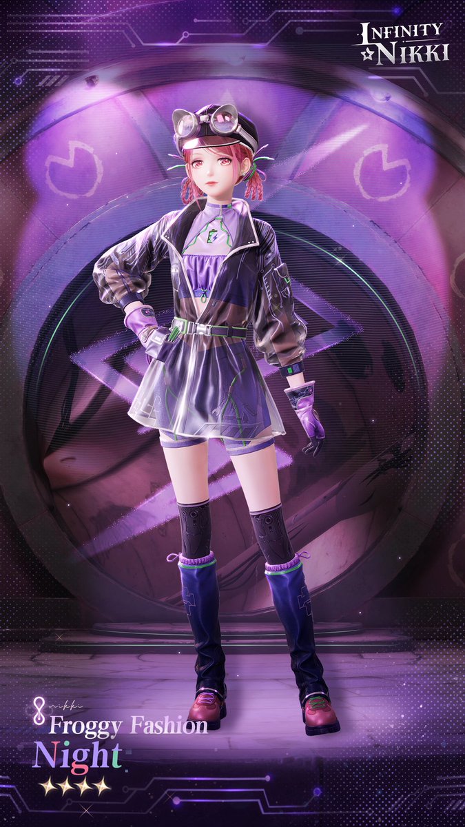 InfinityNikkiEN's tweet photo. ♾️ Whimsical Wardrobe丨Froggy Fashion
丨> Ability Outfit
"The Croakers are the cherished, charming neighbors and friends of Florawish,"Mayor Grace has noted. In celebration of this special bond, the town has launched the "Croaker"Fashion Style Award, and we are thrilled to unveil the most beloved design—the winner of the Best Popularity Award.

>>Ability: Electrician
Grants the ability to identify and fix electrical problems.

※ Equip the Lotus Umbrella or Twilight Lotus pieces to open a lotus umbrella in the game and stay dry in the rain!
※ During the event, use Revelation Crystals or limited-time Revelation Crystals to resonate in Croaker's Whisper. Every 5 Resonances guarantees a piece of the Froggy Fashion outfit. Reach specific Resonance milestones to earn corresponding 5-star outfit pieces from Deep Echoes.

——
The Coziest Open-World Game
Infinity Nikki Available Now!
➤ Download Now: https://t.co/30AcRL0uSm 
➤ Join us on Discord: https://t.co/QvZPw1gJOV

#InfinityNikki
