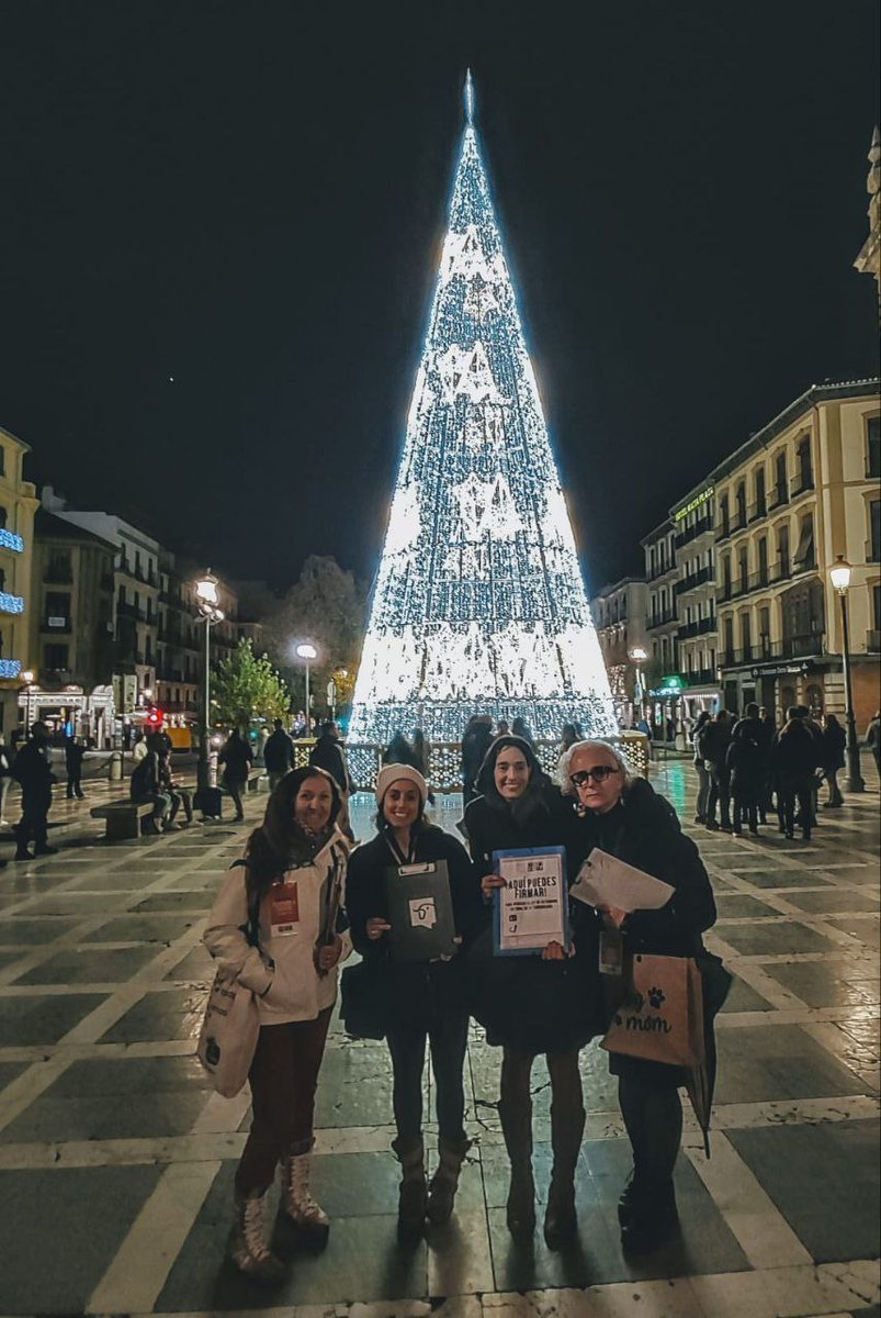 NoEsMiCultura's tweet photo. ❤️🐂 ¿Aún no te has unido a las recogidas de firmas de #NoEsMiCultura?

📸 En las imágenes aparece el incansable voluntariado de Granada, un equipo que también está dando todo para que la tauromaquia deje de estar protegida por ley en España.

🔥 ÚNETE: https://t.co/NVSTEDdTyZ https://t.co/hwrwIRzWpI
