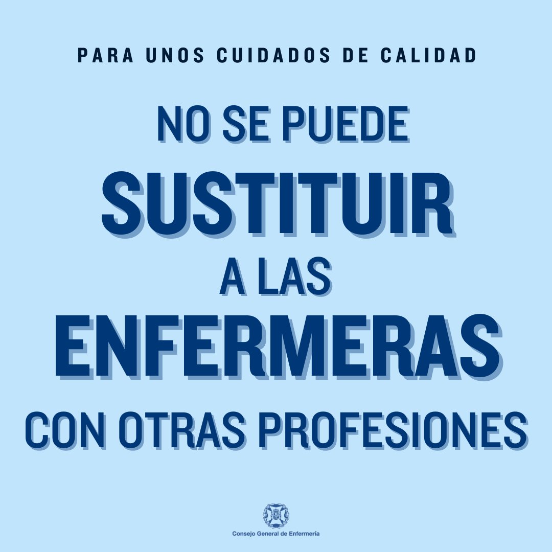 Consejo General de Enfermería tweet media