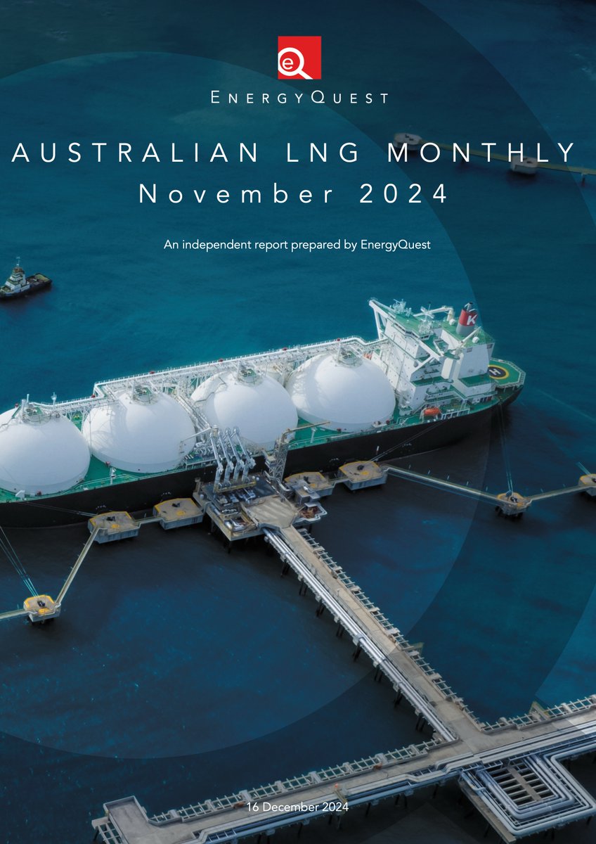 EnergyQuest's tweet photo. @EnergyQuest released its November LNG Report. Role of gas is moving to more firm energy peaking support. LNG is good fit as it adds gas supply and capacity either with diverted feedstock or LNG imports, in supporting of the transition net zero-carbon.  
https://t.co/EcYPxGaXAJ https://t.co/gCghvH7ljT