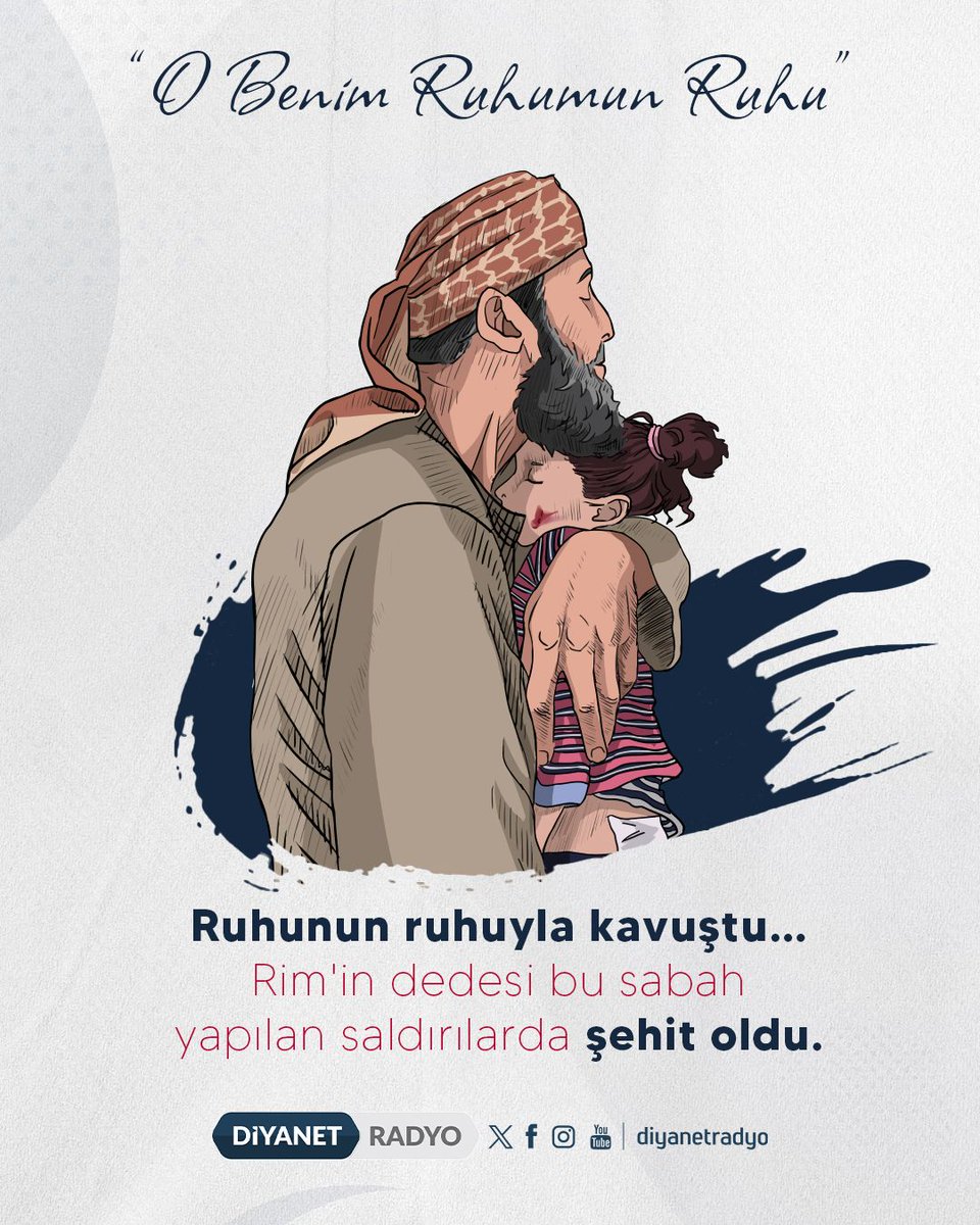Dede Halid Nebhan "ruhumun ruhu" sözleriyle veda ettiği torunu #Rim'e kavuştu.