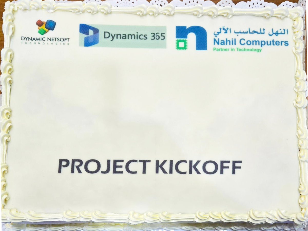 dynamicnet_soft's tweet image. Exciting Project Kick-off with Nahil Computers!

We’re thrilled to announce the launch of an exciting new chapter in collaboration with Nahil Computers, one of Saudi Arabia’s most trusted IT solution provider!

Follow us to be part of this exciting journey! 🌟

#ProjectKickoff