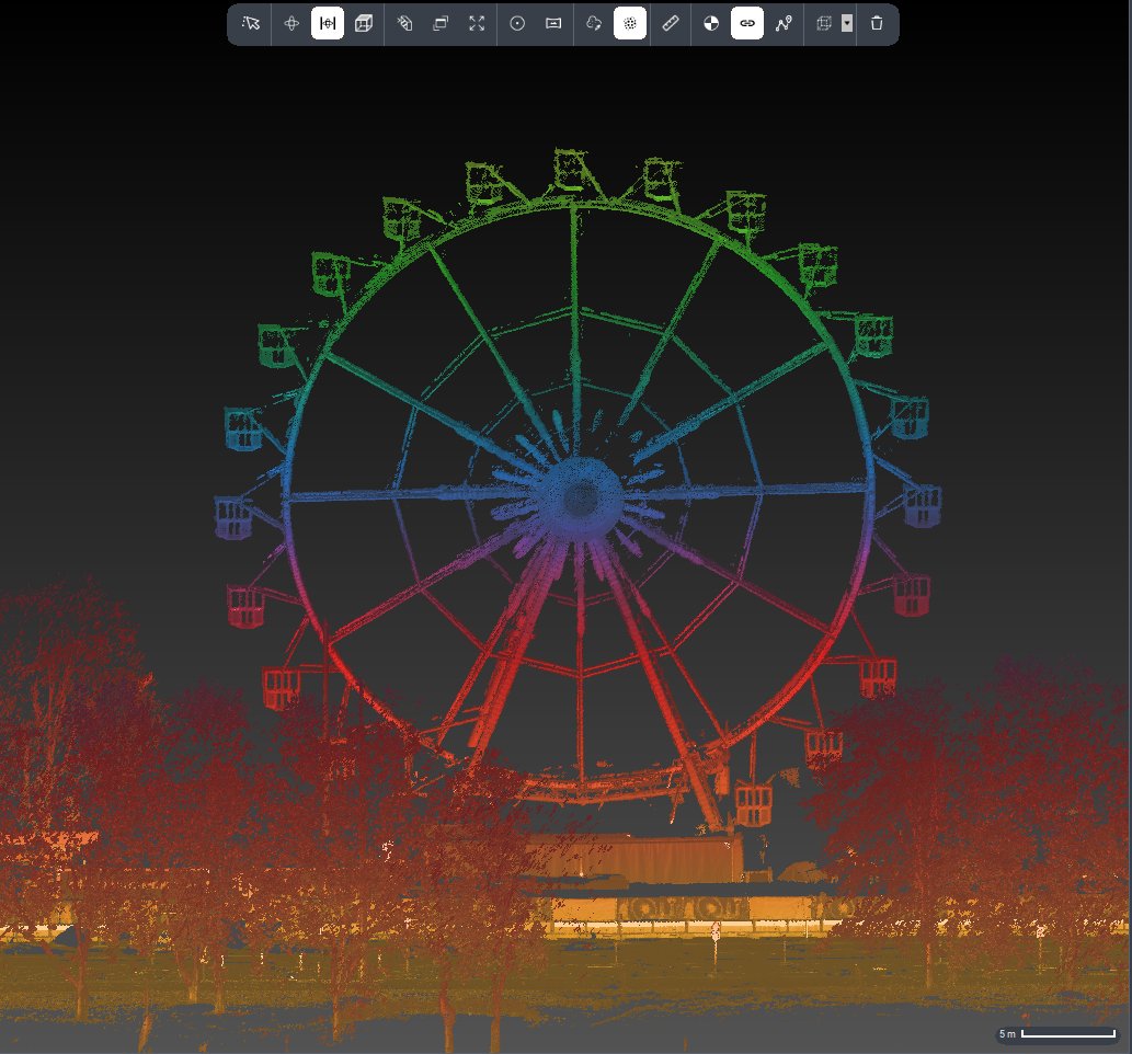 LeicaGeosystems's tweet image. 🎄✨ Our #MobileMapping Solutions Manager, Antonio, mapped this beautiful Christmas market with the Leica Pegasus #TRK700Evo!🎡With 4M points/sec, it captures everything from Ferris wheels to festive lights in stunning detail. Check out the TRK range &amp;gt;&amp;gt; hxgn.biz/40yI5X1