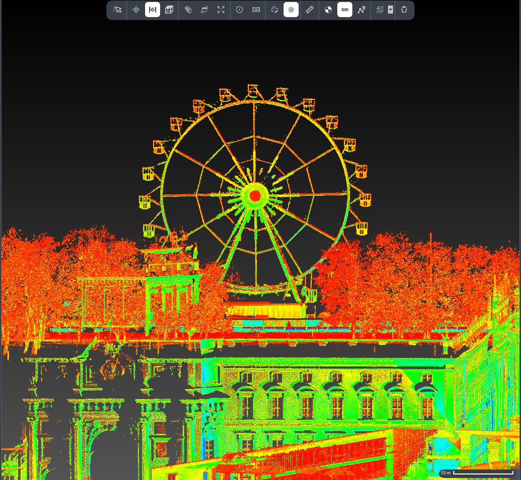 LeicaGeosystems's tweet image. 🎄✨ Our #MobileMapping Solutions Manager, Antonio, mapped this beautiful Christmas market with the Leica Pegasus #TRK700Evo!🎡With 4M points/sec, it captures everything from Ferris wheels to festive lights in stunning detail. Check out the TRK range &amp;gt;&amp;gt; hxgn.biz/40yI5X1
