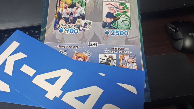 お品書きとポスターに書けるスペース、あとついでにポートフォリオ的なやつを印刷してきた( ˘ω˘) 