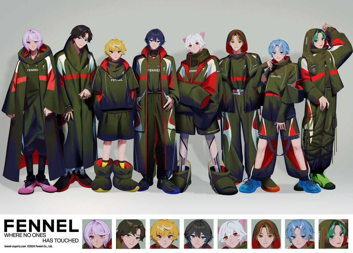 WORK 】 FENNEL第五人格部門様の新ビジュアルを担当させていただきまし