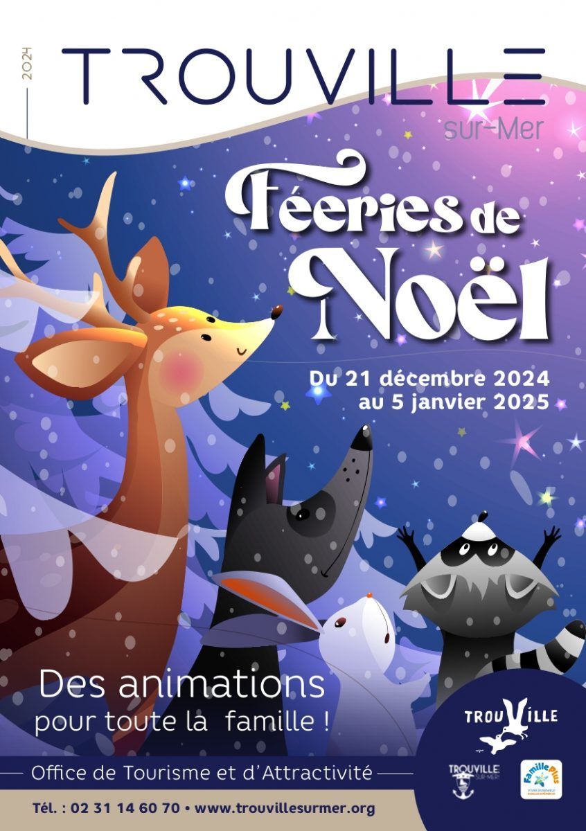 Que faire à Trouville-sur-Mer durant les vacances ? Découvrez-le avec le programme des vacances ! 😃🎄

Au programme : rencontre avec le Père Noël, cinés merveilles, spectacle de magie, feu d'artifice sur la plage...

Programme complet ▶️ bit.ly/VacancesTrouvi…