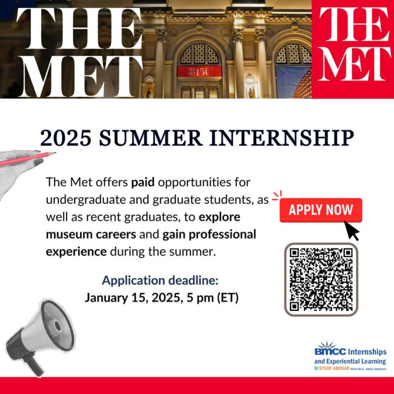 📢 Calling all students! The Met is offering internships for undergrads &amp; grads to gain hands-on experience in art, history, &amp; museum work. Apply now to join a world-class institution &amp; kickstart your career! 🌟
Learn more and apply before 15.01!
wp.me/p23f03-c3e