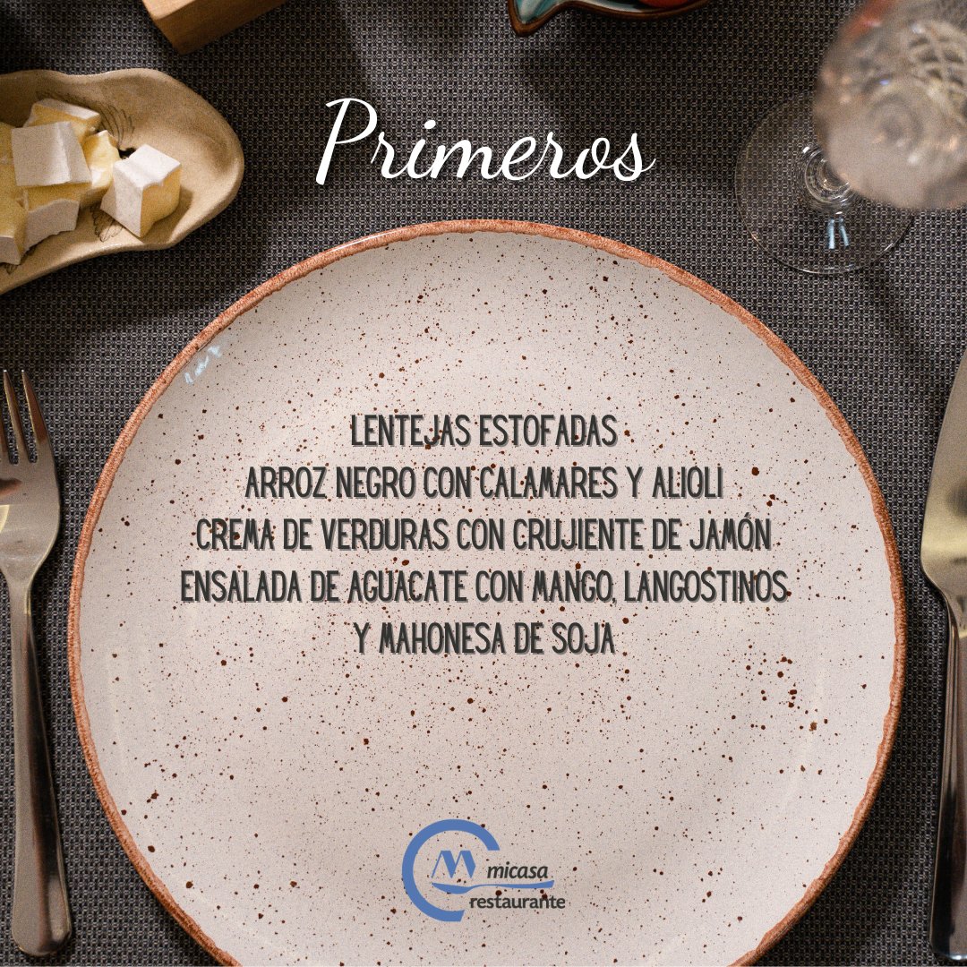 micasarestau's tweet photo. Comenzamos la semana con nuestro menú, platos para todos los gustos.
¿Qué os apetece comer hoy?
.
.
#menudeldia #comerbien #comercomoencasa #cuellar #menudeldiacuellar #comerencuellar #turismocuellar #cocinacasera https://t.co/oXs3Ww103q