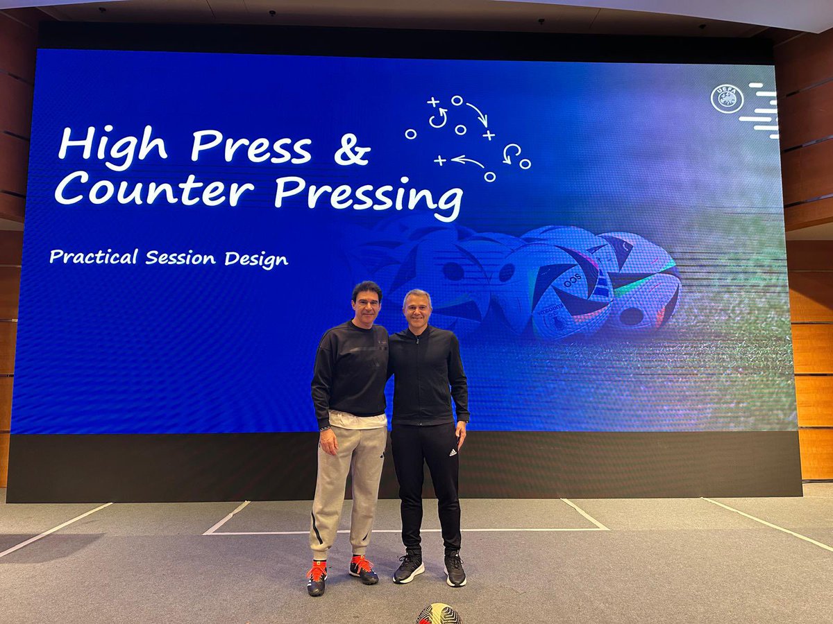 Karanka's tweet photo. Proud to have delivered a presentation at the Chinese Football Association Coaching Conference 2024, organized by @UEFA. Nice experience and great people! https://t.co/ZjZHzjCdEO
