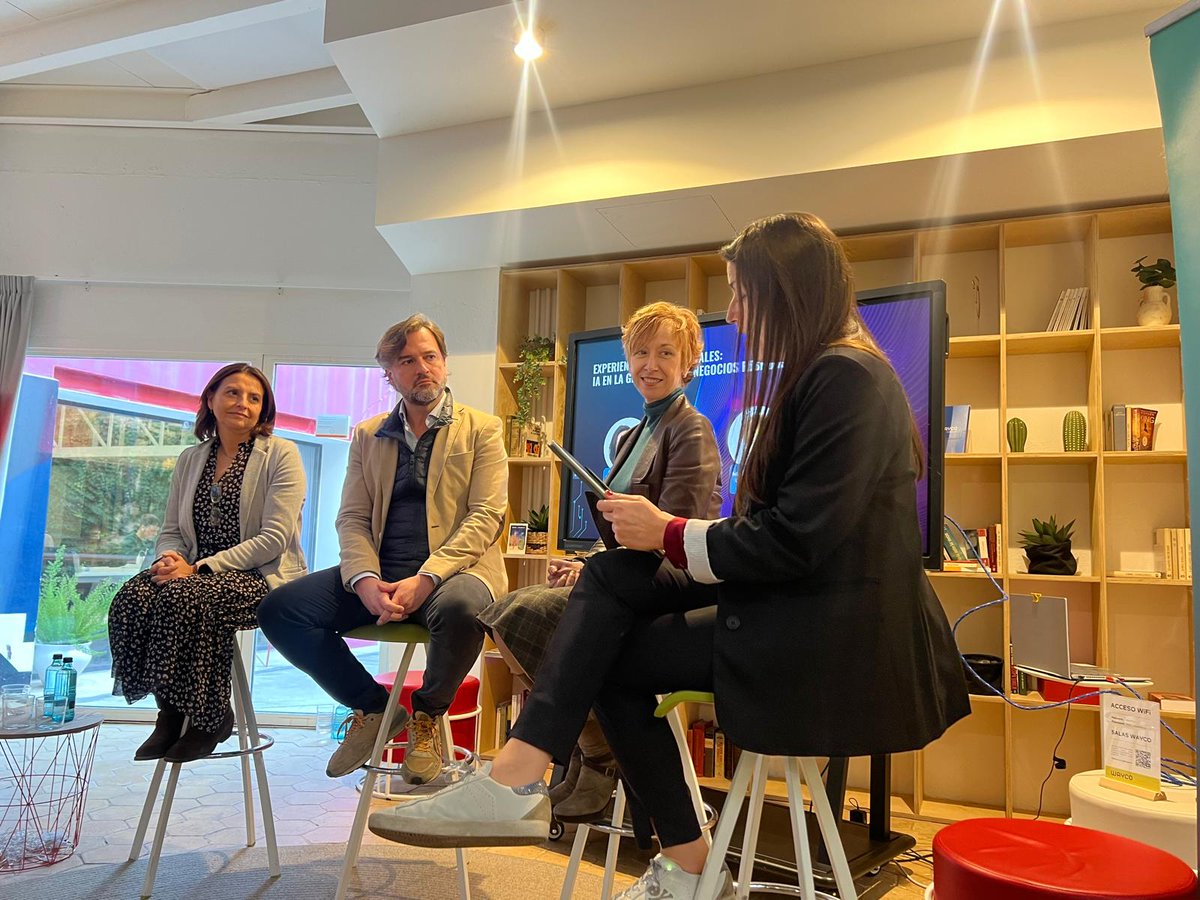 El pasado viernes, <a href="/MJValeroSancho/">María José Valero Sancho</a>, CEO de Cerwall y TalentGMBP, participó en el evento del <a href="/cerscv/">CE/R+S</a> e <a href="/Innuba_es/">Innuba</a> 🌱 sobre cómo integrar la IA de forma ética y sostenible en los negocios para liderar con responsabilidad. 💡👩‍💻 ¡Gracias por la invitación!

#IA #Sostenibilidad