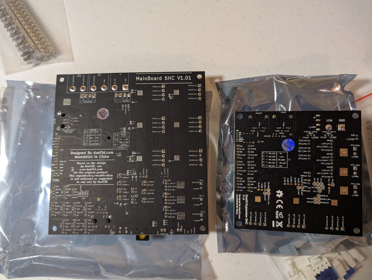 HumbleBeastKerr's tweet image. Hardware pics. Duet3 clone by Fysetc. Thank you #opensource. #ProjectOpal #CnC