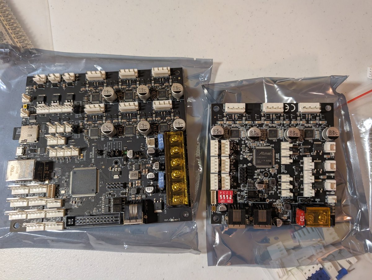 HumbleBeastKerr's tweet image. Hardware pics. Duet3 clone by Fysetc. Thank you #opensource. #ProjectOpal #CnC