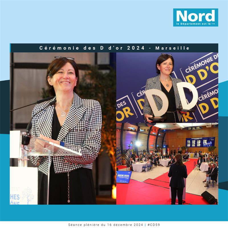 En octobre dernier, nous avons eu l’honneur de recevoir deux D d’Or à l’occasion de la cérémonie organisée par le Journal des Départements à Marseille. 

La création de maisons d’enfants dans les logements de fonction de collèges vacants pour faire face à l’augmentation du nombre