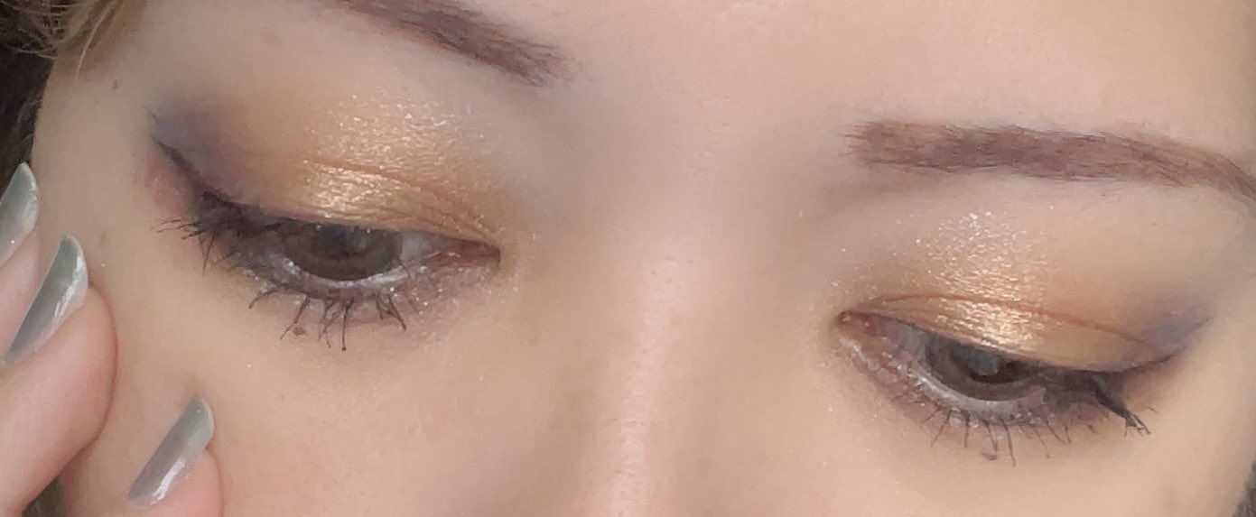 mel✩merido 樣 スケルトン入り+メイク Single-eyelid makeup This is the one that tells you what