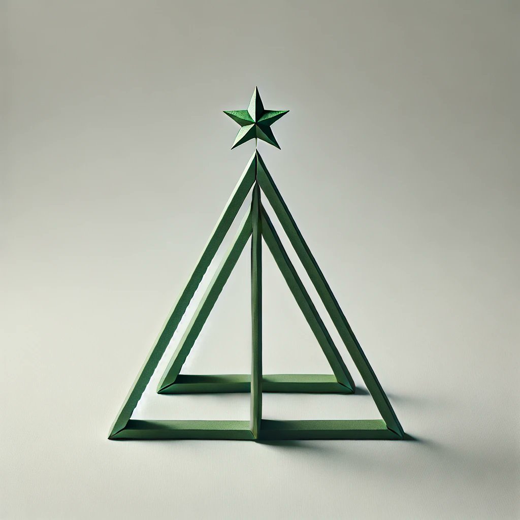FascinationMath's tweet image. Christmas Tree and Geometry
 A Christmas tree has the shape of an isosceles triangle with a base of b =  2 and a height of h=3 m. What is the area of the tree?
a) 2 m^2
b) 3 m^2
c) 4 m^2
d) 6 m^2
#DailyMathPuzzle #MathIsFun #FacsinationMath