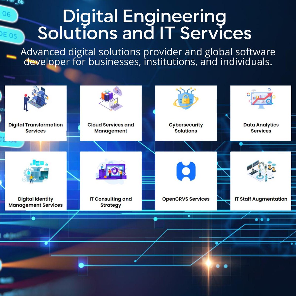 define_digitals's tweet image. Let DefineDigitals take your business to the next level with reliable and digital solutions.

#DefineDigitals #productdevepment #outsourced #TechSolutions #cybersecurity #mobileappdevelopment #itconsulting #customsoftware